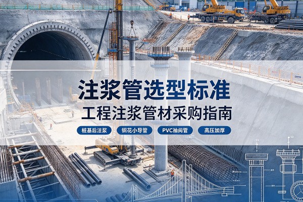 大同注浆管选型标准