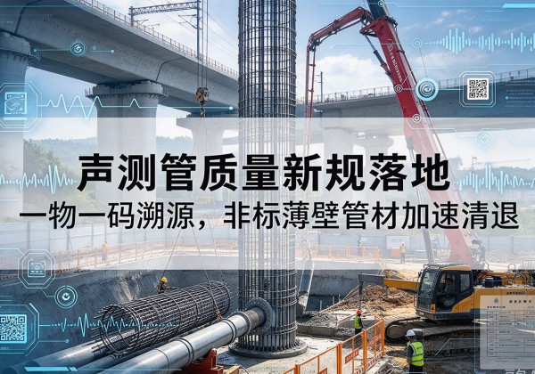 大同声测管质量新规落地，一物一码溯源，非标薄壁管材加速清退
