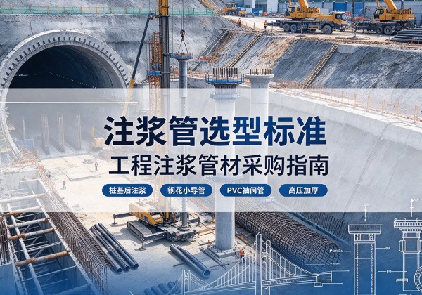 大同注浆管选型标准